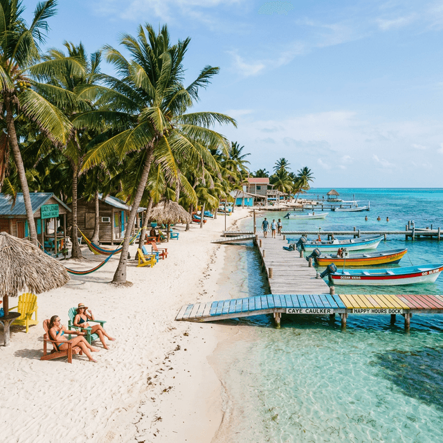 Caye Caulker Tropical Beach
